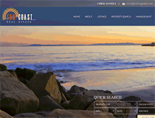 Tablet Screenshot of chrisagnoli.com